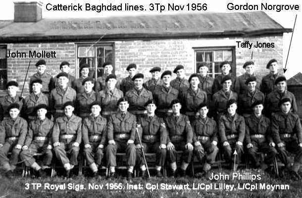 Royal Signals 7 training regiment Nov 1955