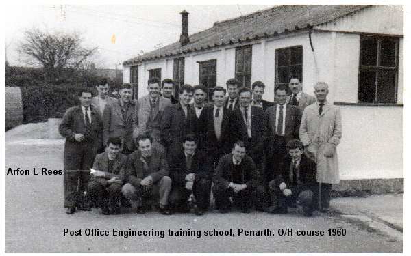 Post Office engineering school Penarth 1960