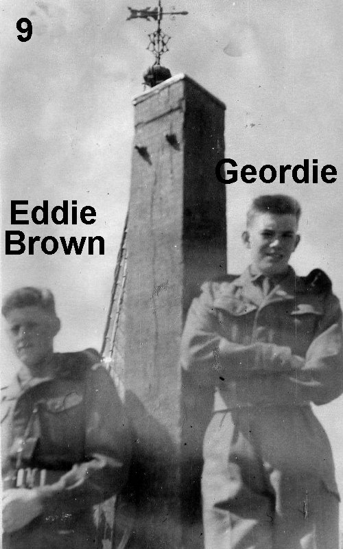 Royal corps of Signals. Eddie brown and geordie in Lincoln