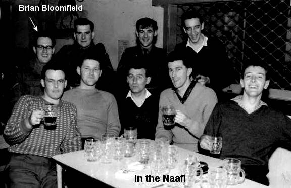 Royal Signals in the Naafi
