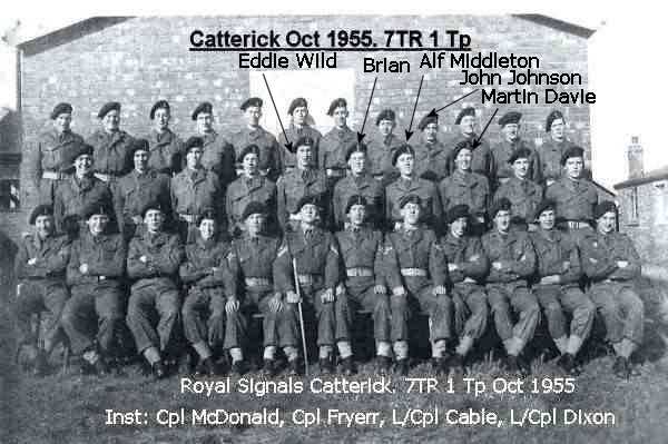 Catterick Camp October 1955
