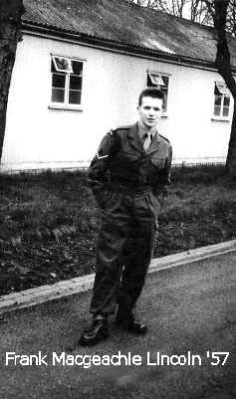 Frank Macgeachie in Lincoln in 1957