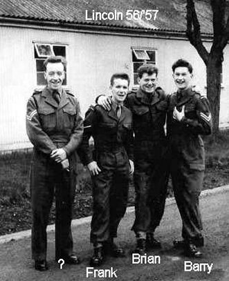 Barry Macgregor and Frank Macgeachie in Lincoln in 1957