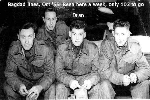 Brian Richardson in Catterick Camo in October 1955