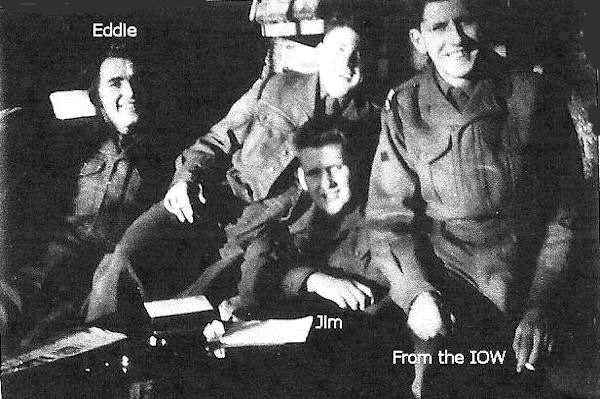 4 happy soldiers