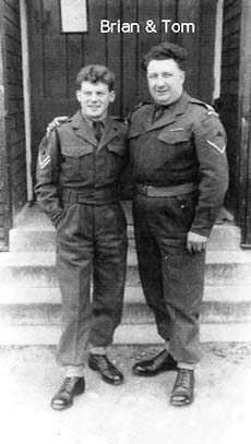 Tom Brown and Brian Richardson in Lincoln in 1957