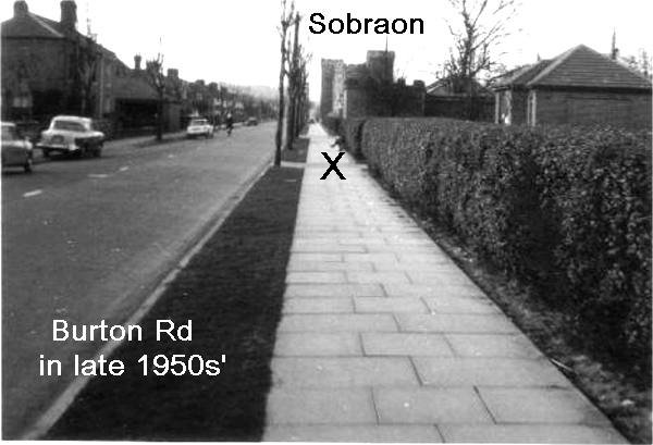 Burton rd Lincoln in the late 1950s