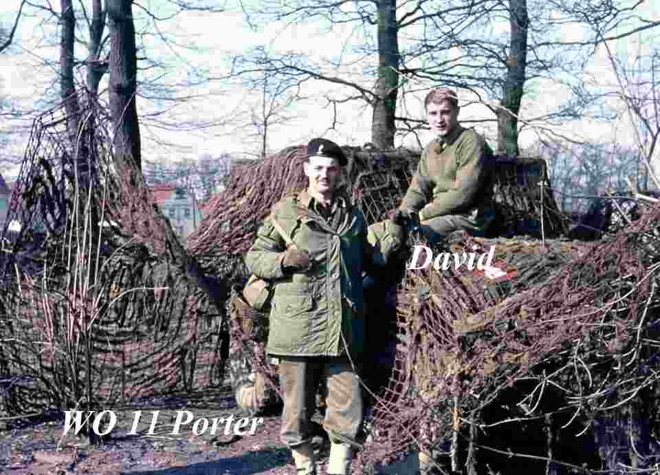 On excercise with WO11 Porter