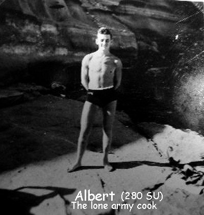 Albert, the load army cook