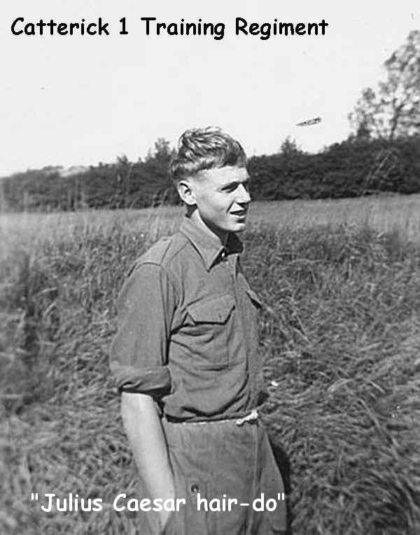 Dudley with the haircut 1 training regiment