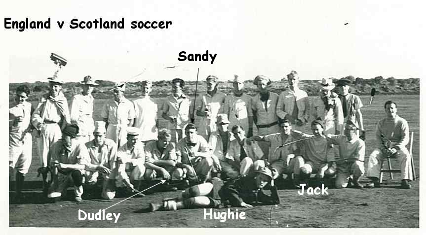 England v Scotland soccer game