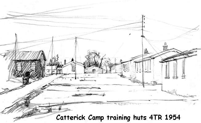 catterick 4 training regiment 1954