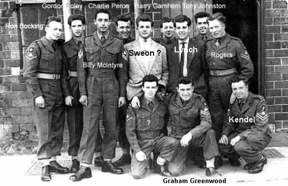 7 training regiment drill instructors 1955 to 1957