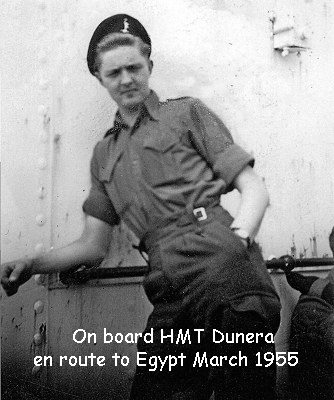 Grahame Reed (Lofty).  Royal Signals