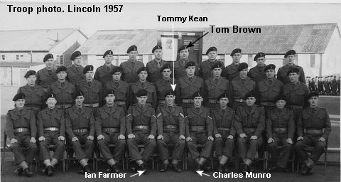 Lincoln troop photo 1957