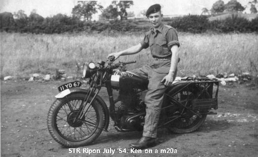 Royal Signals Ripon 1954