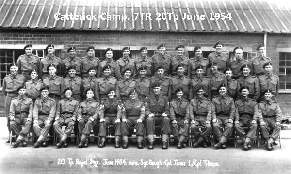 Royal Signals Catterick June 1954