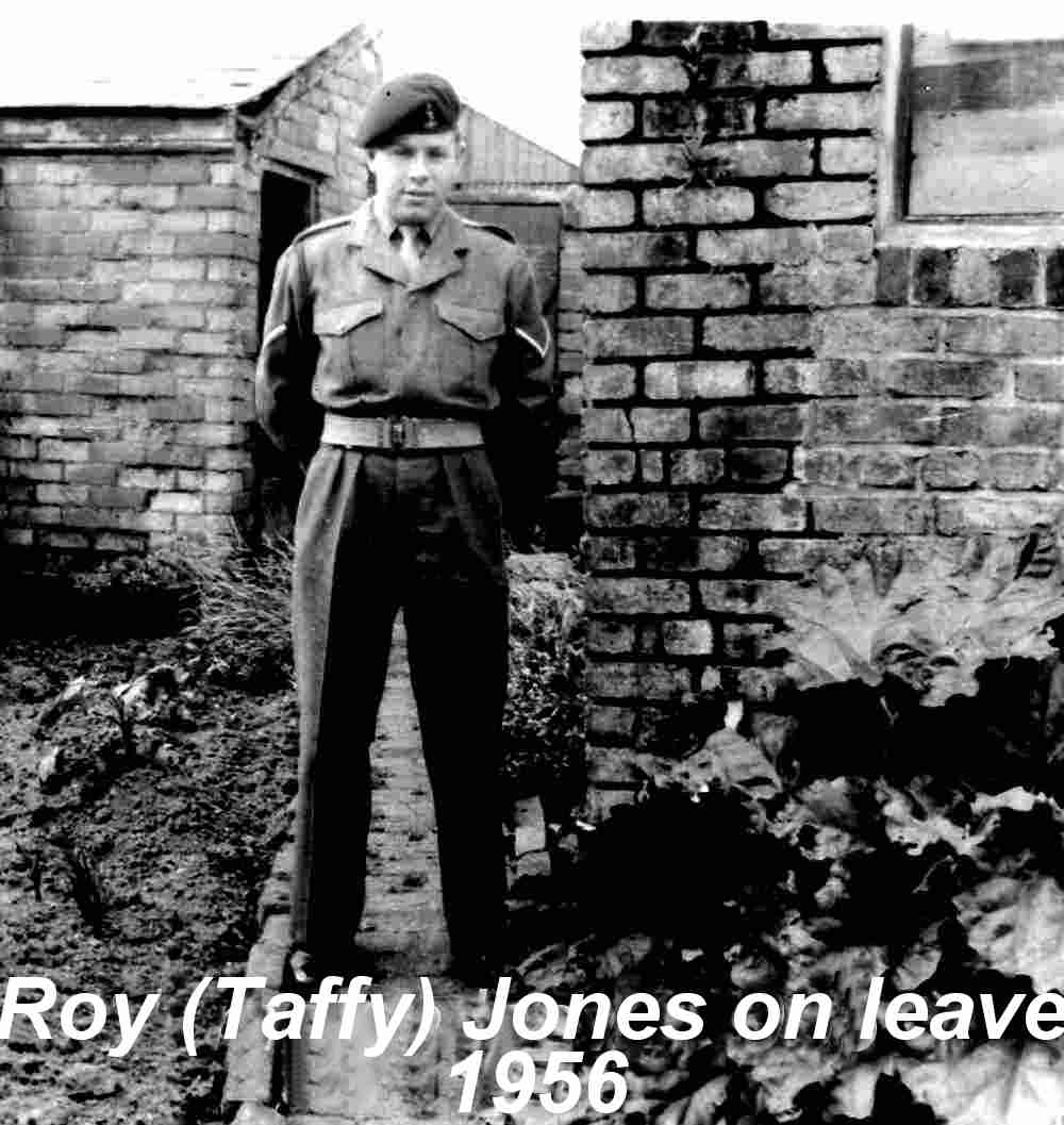 Taffy Home on leave 1956