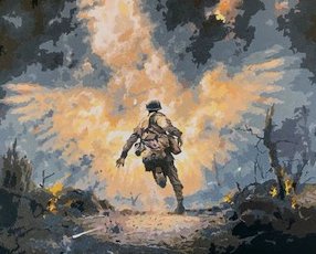 into the storm of war