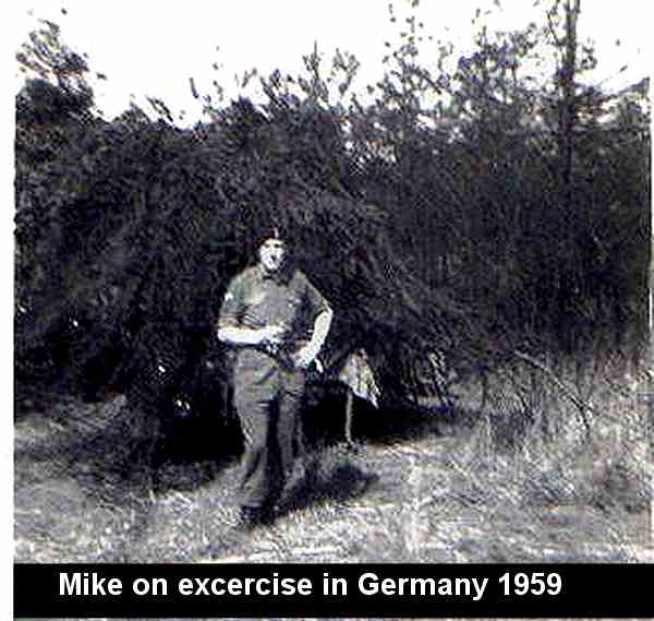 Mike in germany 1959