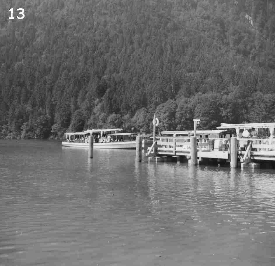 The Königssee is a natural lake