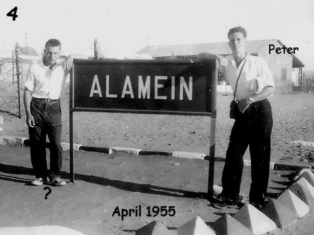 Royal Signals. Alamein April 1955