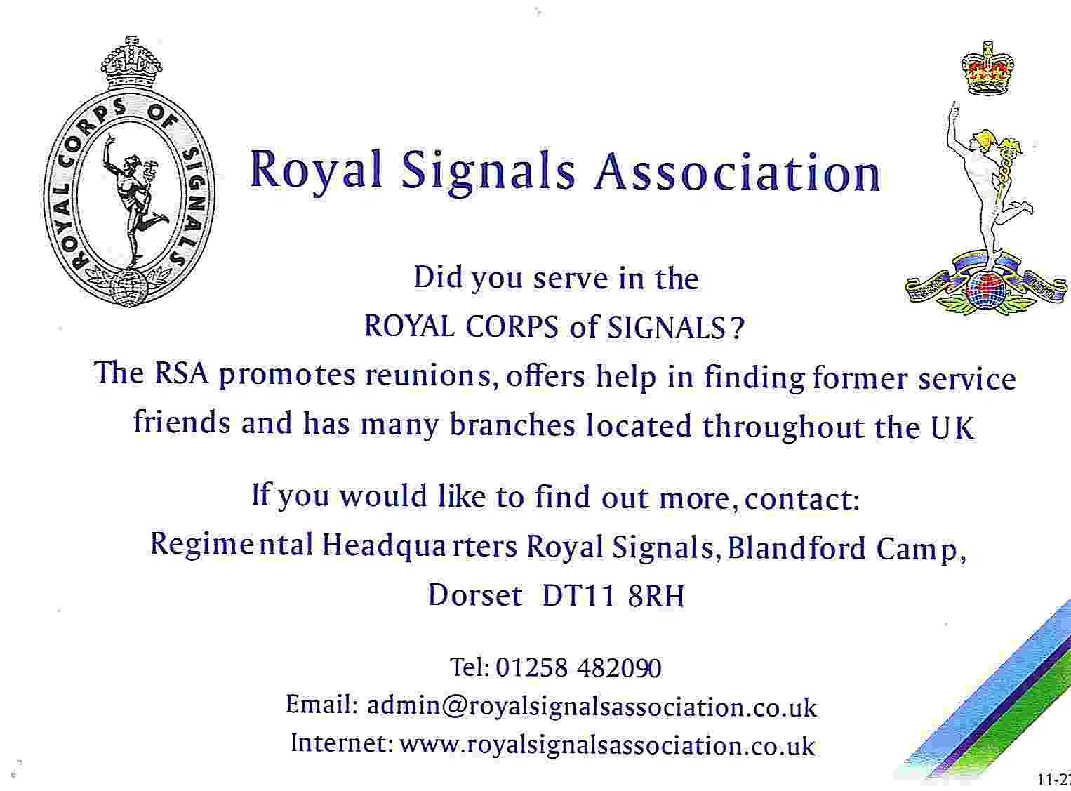 Join the Royal Signals Association