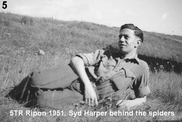 Royal Signals 5 training regiment Harper Barracks ripon 1951