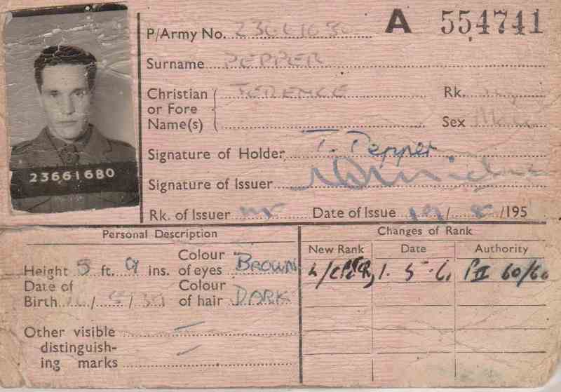 Terry Pepper ID card
