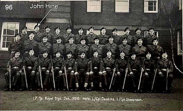 Royal Signals 7TR 17Tp January 1956