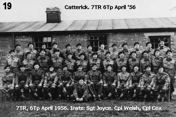 Royal Signals 6 Troop April 1956