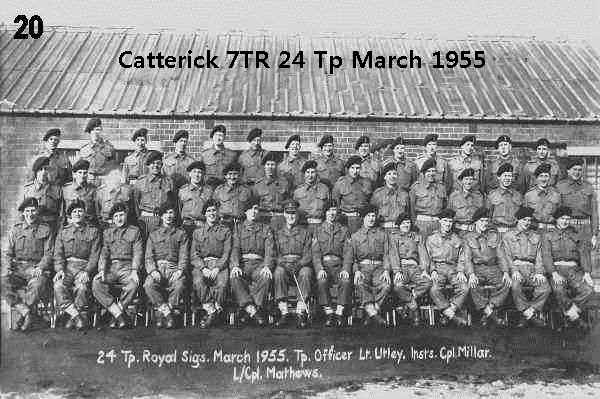 Royal Signals 24 Troop March 1955