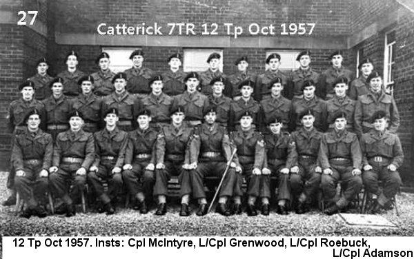 Royal Signals 7TR 12 Tp Oct 1957