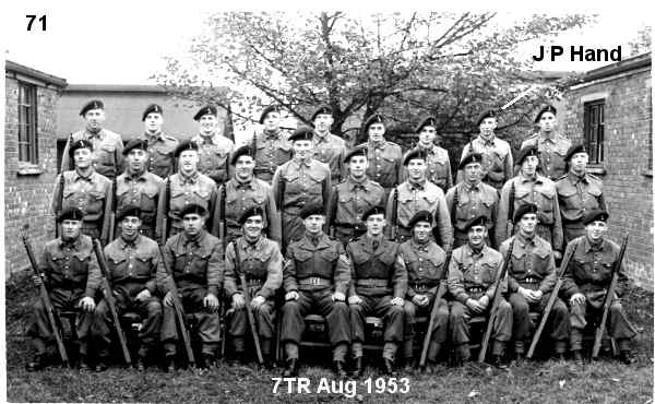 J P Hand 7 TR August 1953