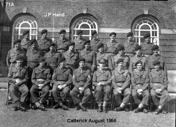 J P Hand Catterick 1956