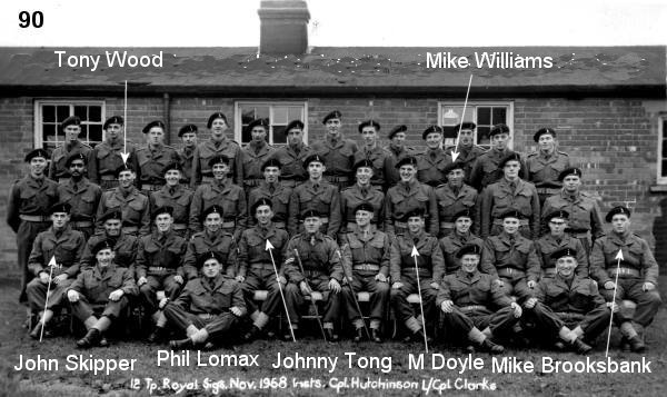 Royal Signals 7TR 12 Tp Nov 1958