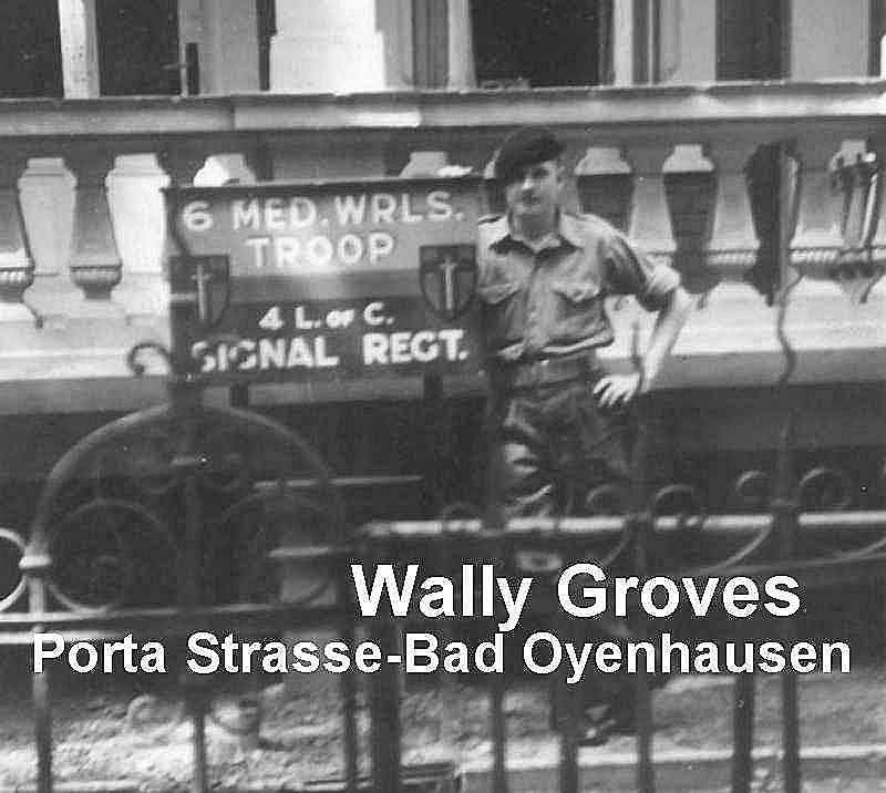 Wally Groves in Germany