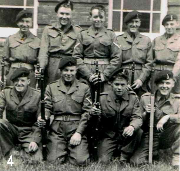 Roy Jones in 3 Training regiment catterick camp Royal Signals 1956 