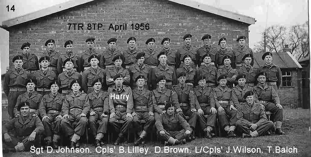 Royal Signals catterick. 7 training regiment 1954 to 1956