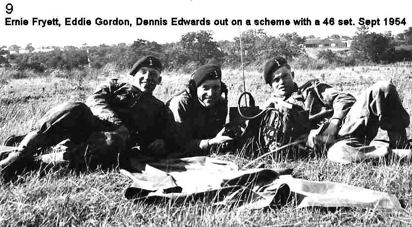 Royal Signals catterick. 7 training regiment 1954 to 1956