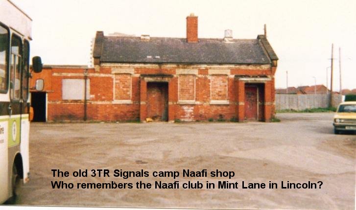 Sobraon Barrack Lincoln  The Naafi shop