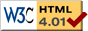 W3C Valid HTML Label